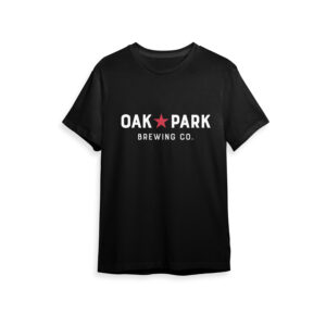 Original Oak Park Brewing co. Black unisex T-shirt